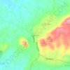 Mapa topográfico Rapalaok, altitud, relieve