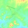 Mapa topográfico Pannawonica, altitud, relieve