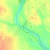 Mapa topográfico Peurasuvanto, altitud, relieve
