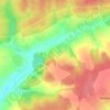 Mapa topográfico Перевал, altitud, relieve