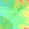Mapa topográfico Millstream, altitud, relieve