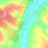 Mapa topográfico Крапивенская Слобода, altitud, relieve