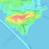 Mapa topográfico Wyke Regis, altitud, relieve