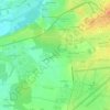 Mapa topográfico Dizedon, altitud, relieve