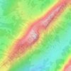 Mapa topográfico Sigriswiler Rothorn, altitud, relieve
