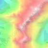 Mapa topográfico Mount Makere, altitud, relieve