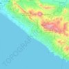 Mapa topográfico Seginim, altitud, relieve