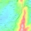 Mapa topográfico Vilachá, altitud, relieve