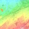 Mapa topográfico Hermand, altitud, relieve