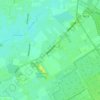 Mapa topográfico Nieuw Weper, altitud, relieve