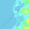 Mapa topográfico Tajao, altitud, relieve