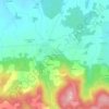 Mapa topográfico Puernaud, altitud, relieve