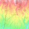 Mapa topográfico San José Villanueva, altitud, relieve