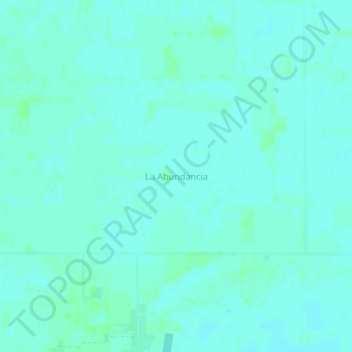 Mapa topográfico La Abundancia, altitud, relieve