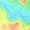 Mapa topográfico Qotowincho, altitud, relieve