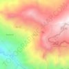 Mapa topográfico Paccha, altitud, relieve