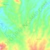 Mapa topográfico Mancak, altitud, relieve