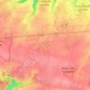 Mapa topográfico Ypreville, altitud, relieve