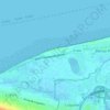 Mapa topográfico Les Salines, altitud, relieve