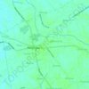 Mapa topográfico Poblacion, altitud, relieve