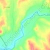 Mapa topográfico Llanos del Río, altitud, relieve