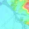 Mapa topográfico Jasper, altitud, relieve