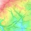 Mapa topográfico Norwood Green, altitud, relieve