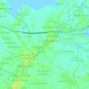 Mapa topográfico Paloh, altitud, relieve