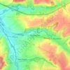 Mapa topográfico Wahlwiller, altitud, relieve