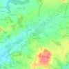 Mapa topográfico Au Bout du Monde, altitud, relieve