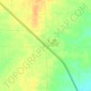 Mapa topográfico Atkinson, altitud, relieve