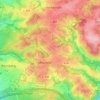 Mapa topográfico Neuenhaus, altitud, relieve