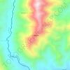 Mapa topográfico Tambores, altitud, relieve