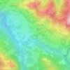 Mapa topográfico Scheibladegg, altitud, relieve