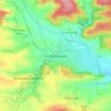 Mapa topográfico Großbodungen, altitud, relieve