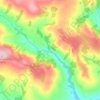 Mapa topográfico Soar, altitud, relieve