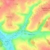 Mapa topográfico Valières, altitud, relieve