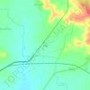 Mapa topográfico Ling, altitud, relieve