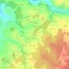 Mapa topográfico Malvrain, altitud, relieve