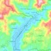 Mapa topográfico Lorok, altitud, relieve