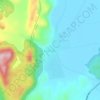 Mapa topográfico Bademağacı, altitud, relieve