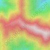 Mapa topográfico Buttu Pokahpinjang, altitud, relieve
