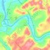 Mapa topográfico Moween, altitud, relieve