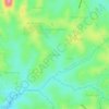 Mapa topográfico Besease, altitud, relieve