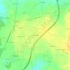 Mapa topográfico Volta da Tocha, altitud, relieve