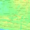 Mapa topográfico Klirong, altitud, relieve