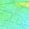 Mapa topográfico Kauman, altitud, relieve