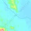 Mapa topográfico Timpeh, altitud, relieve
