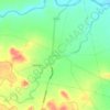 Mapa topográfico Dindori, altitud, relieve