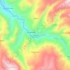 Mapa topográfico Mayopampa, altitud, relieve